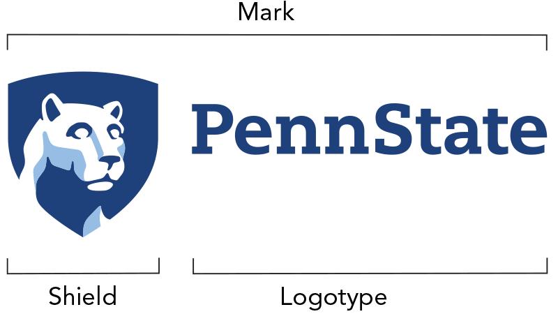 College - Full College List - Penn State - Accessories - Badge